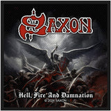 Saxon: Hell - Fire And Damnation Patch – officielt merchandise