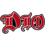 Dio: Logo Cut Out Woven Patch