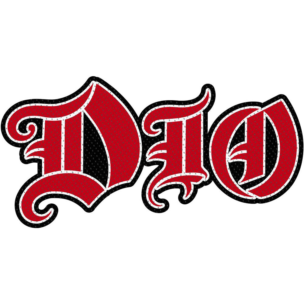 Dio: Logo Cut Out Standard Patch