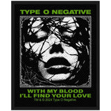Type O Negative: With My Blood Woven Patch