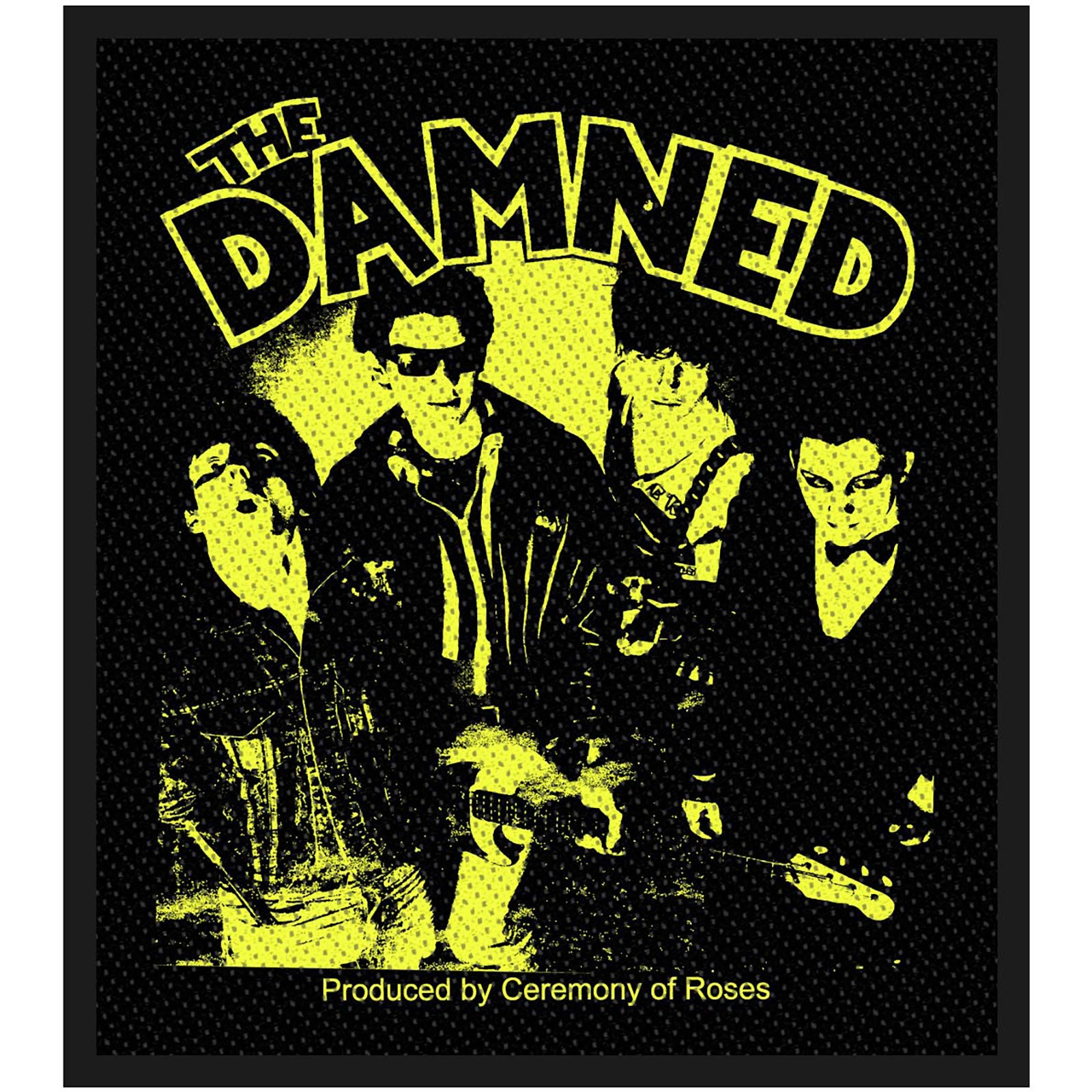 The Damned: Young - Hot - Loud And Stiff Patch – officielt merchandise