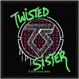 Twisted Sister: Spray Logo Standard Woven Patch