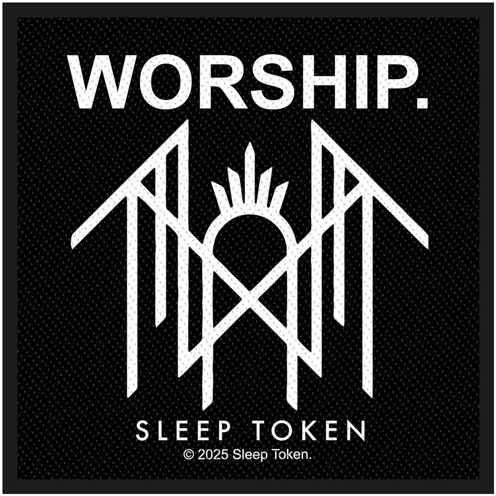 Sleep Token: Worship Standard Woven Patch