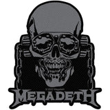 Megadeth: Vic Rattlehead Cut Out Patch – officielt merchandise