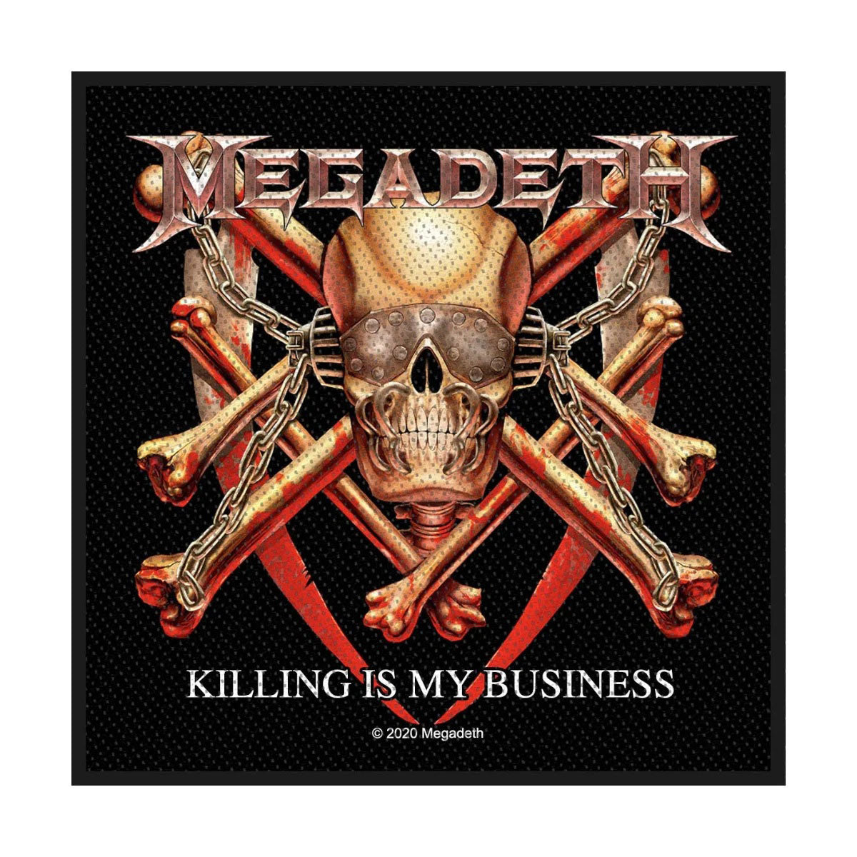Megadeth: Killing Is My Business Patch – officielt merchandise