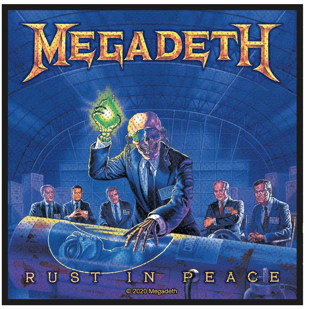 Megadeth: Rust In Peace Patch – officielt merchandise