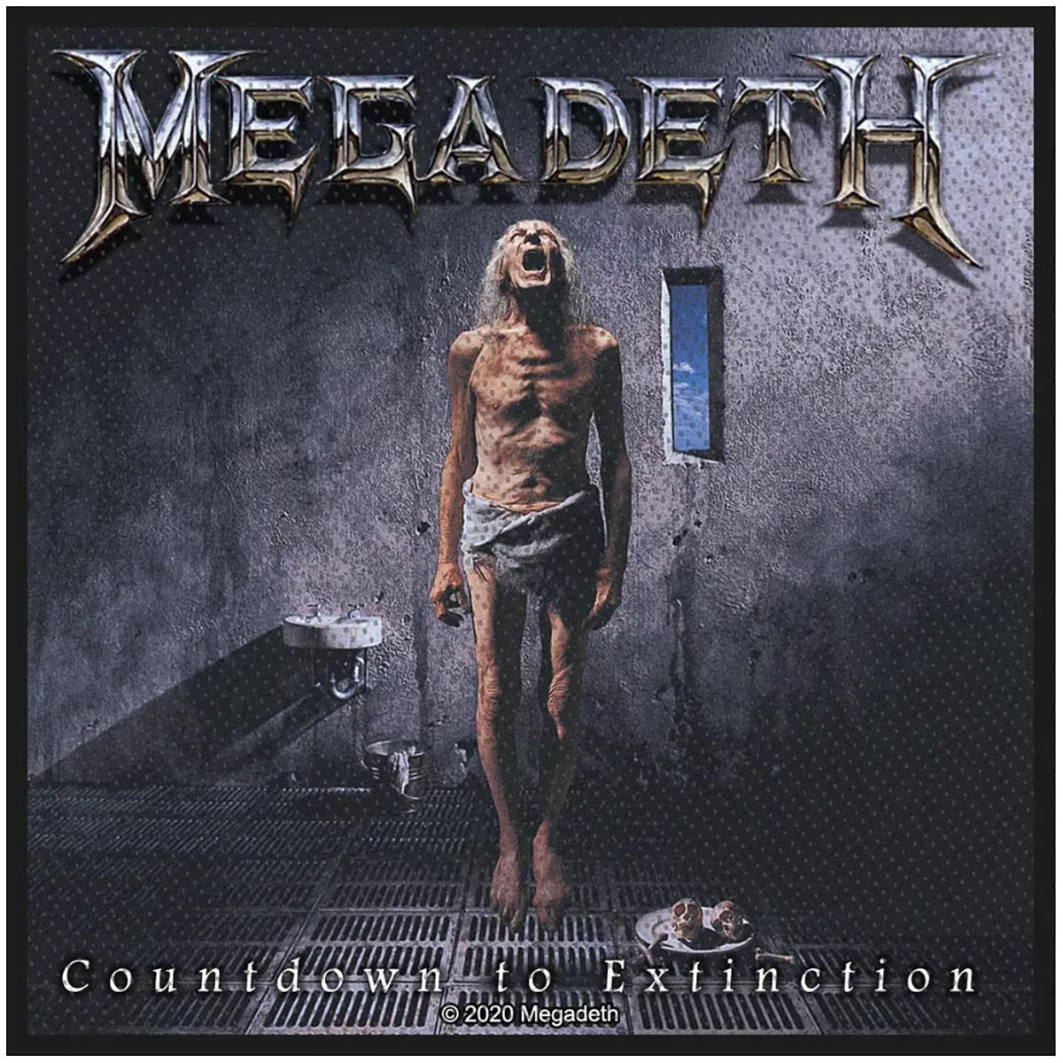 Megadeth: Countdown To Extinction Patch – officielt merchandise