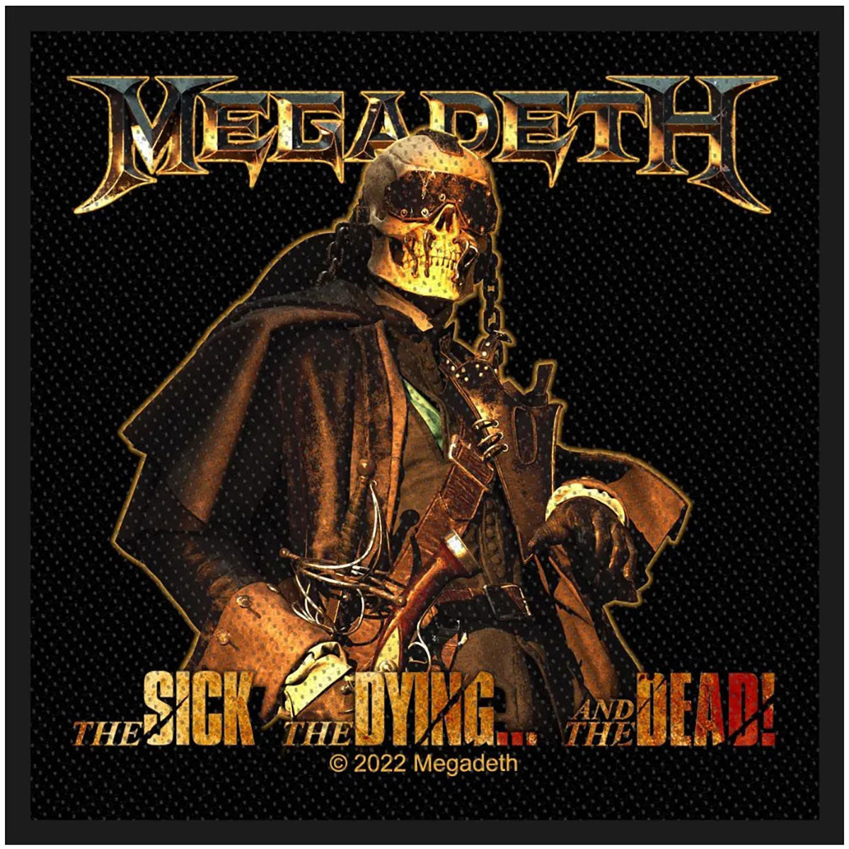 Megadeth: The Sick - The Dying And The Dead Patch – officielt merchandise