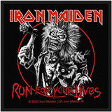 Iron Maiden: Run For Your Lives Standard Woven Patch