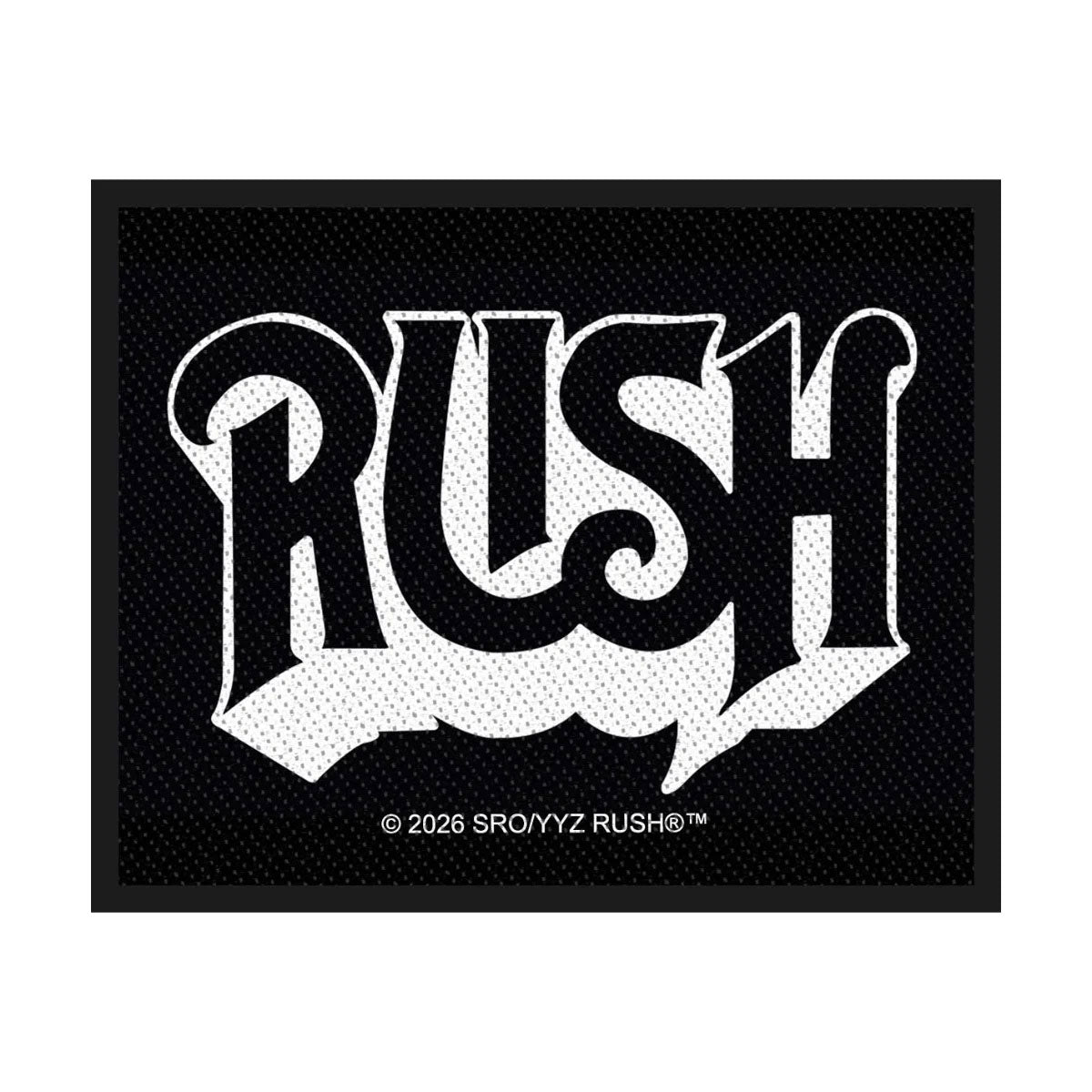Rush: Logo Patch – officielt merchandise