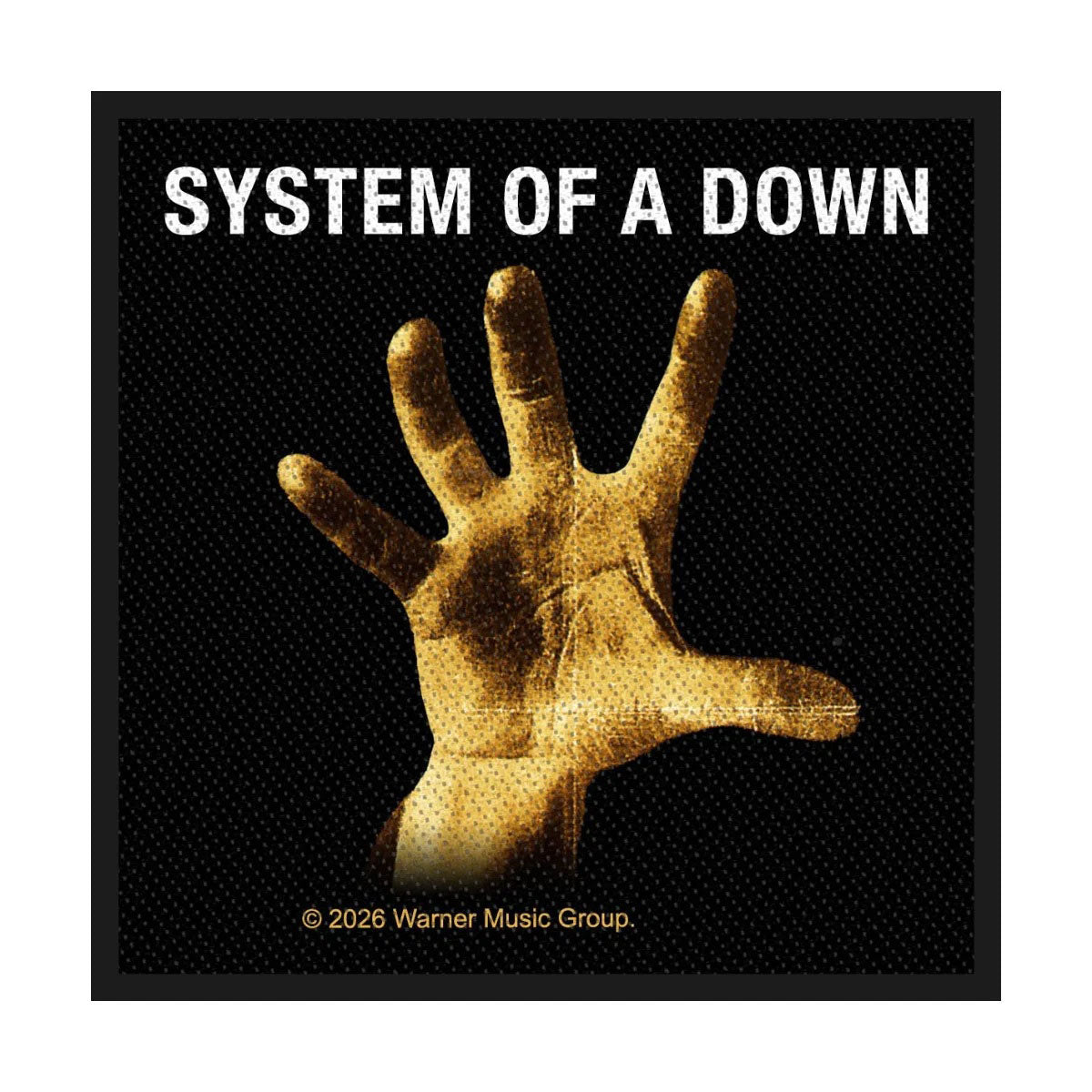 System Of A Down: Hand Patch – officielt merchandise