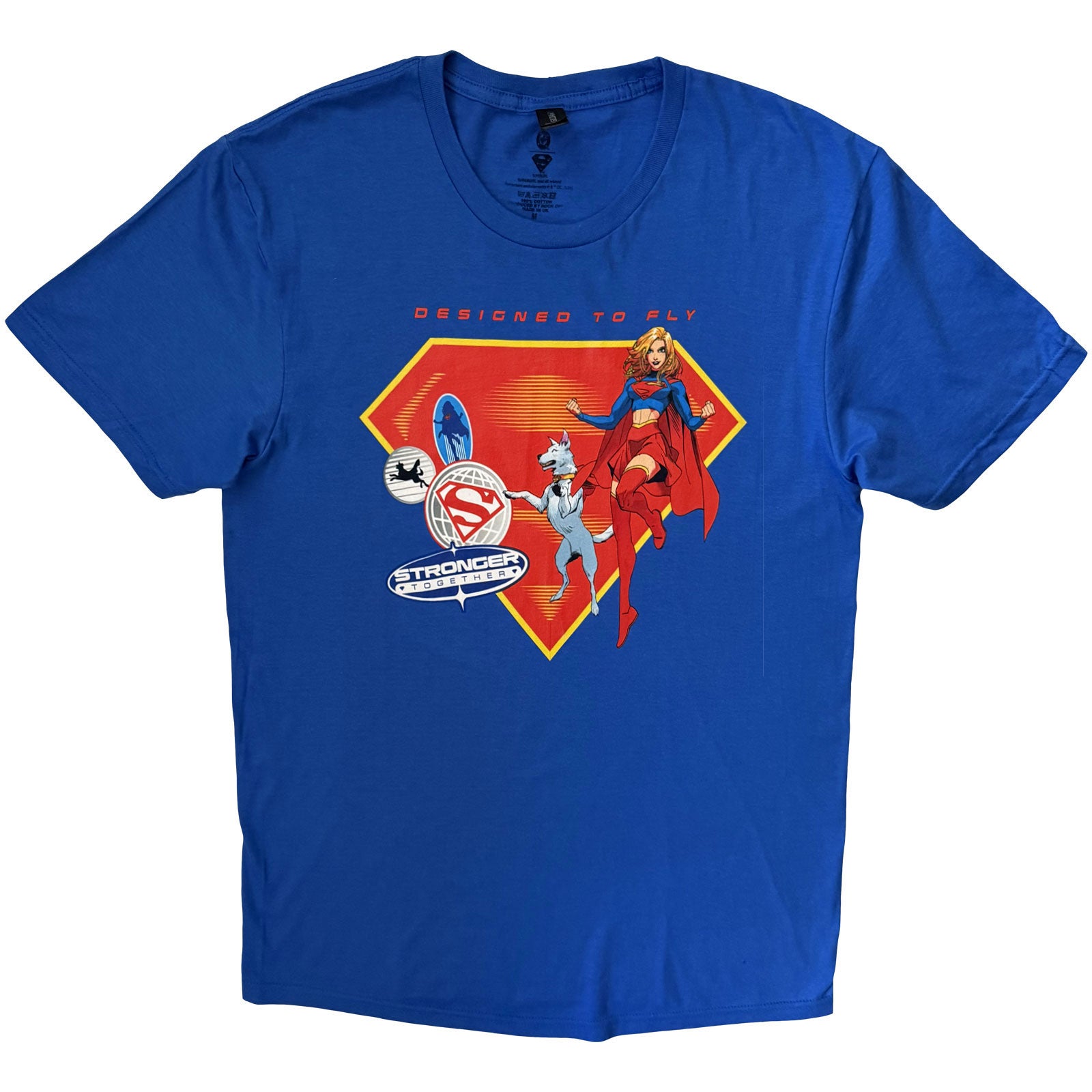 DC Comics: Supergirl Designed To Fly T-shirt – officielt merchandise