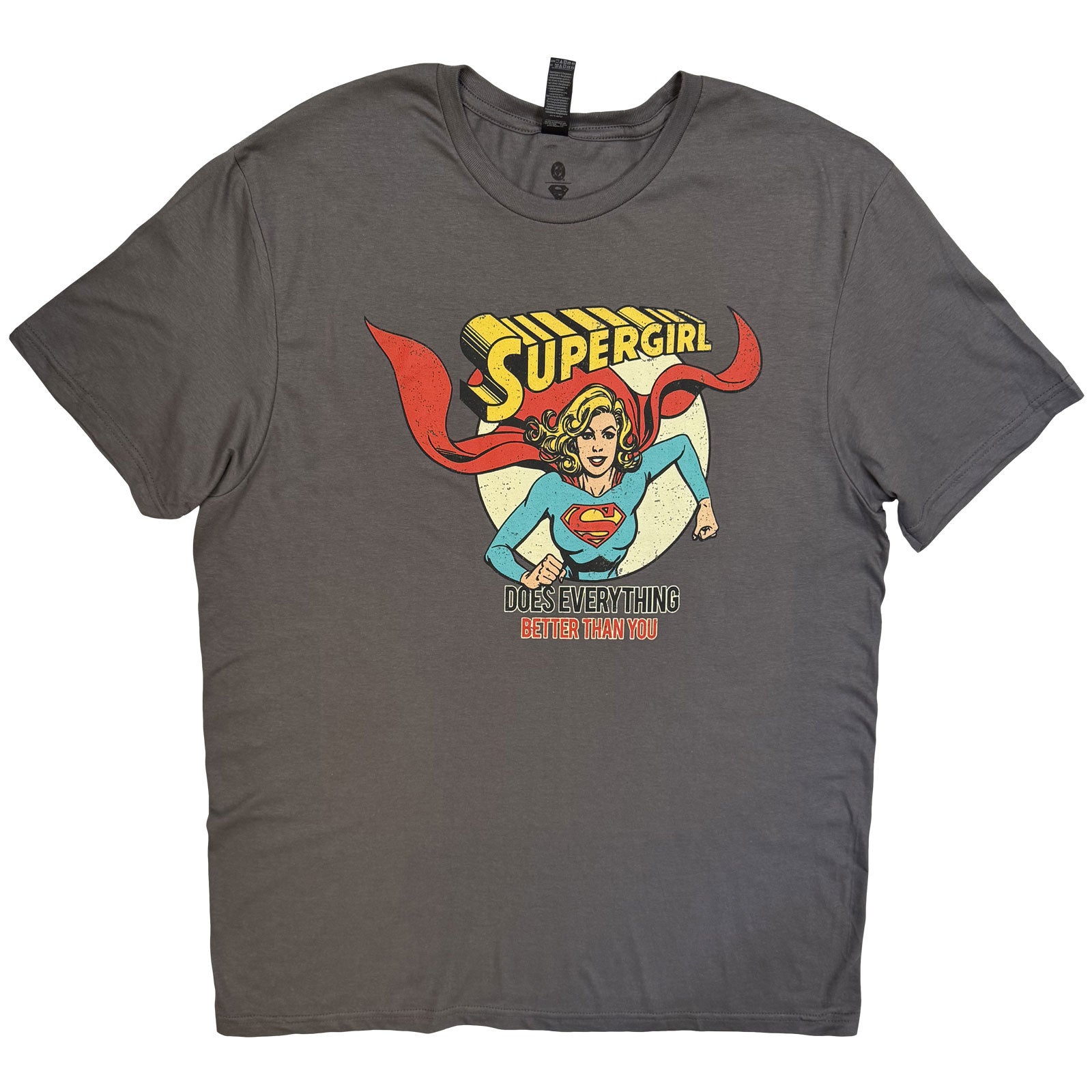 DC Comics: Supergirl Does Everything T-shirt – officielt merchandise