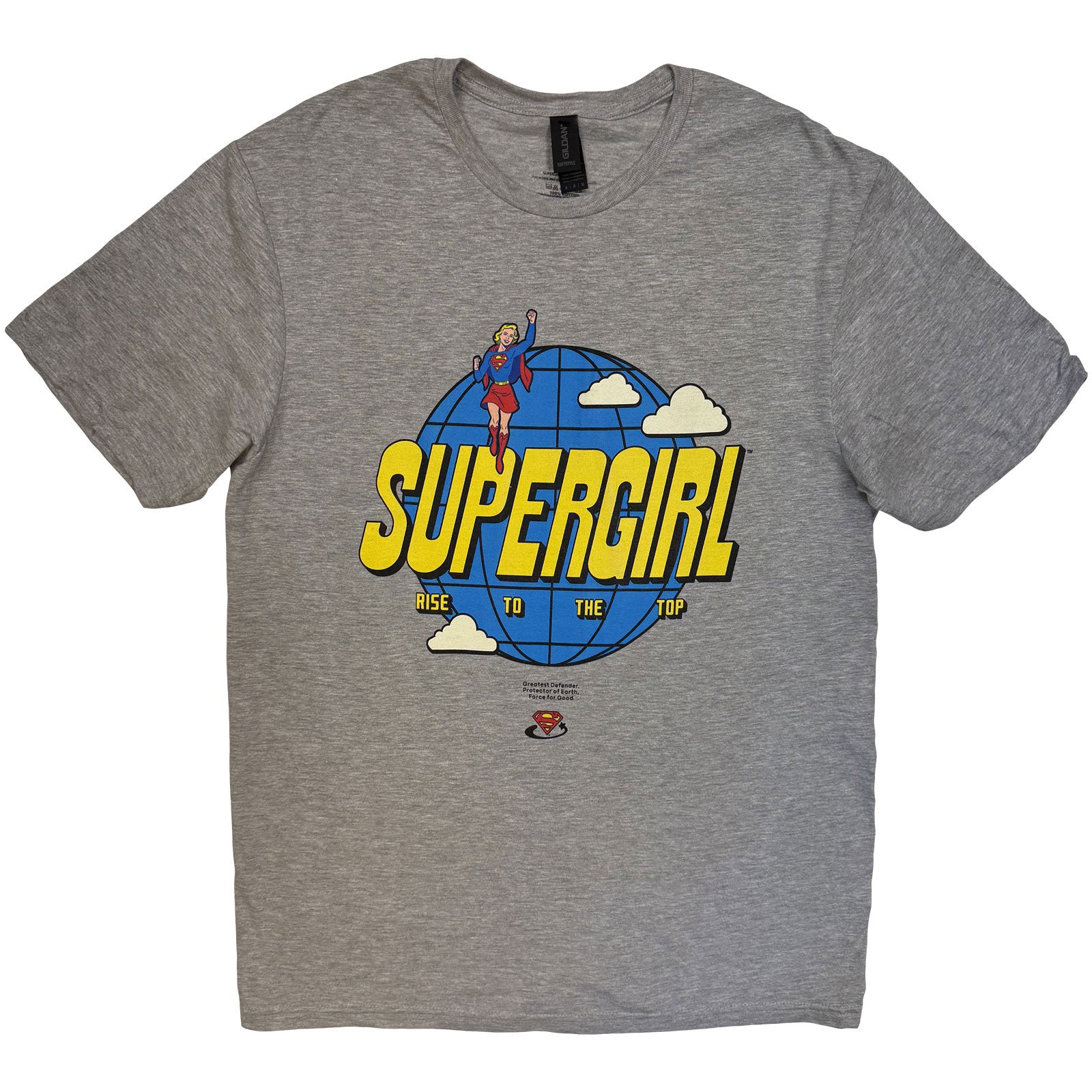 DC Comics: Supergirl Rise To The Top T-shirt – officielt merchandise