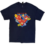 DC Comics: Supergirl Stickers T-shirt – officielt merchandise