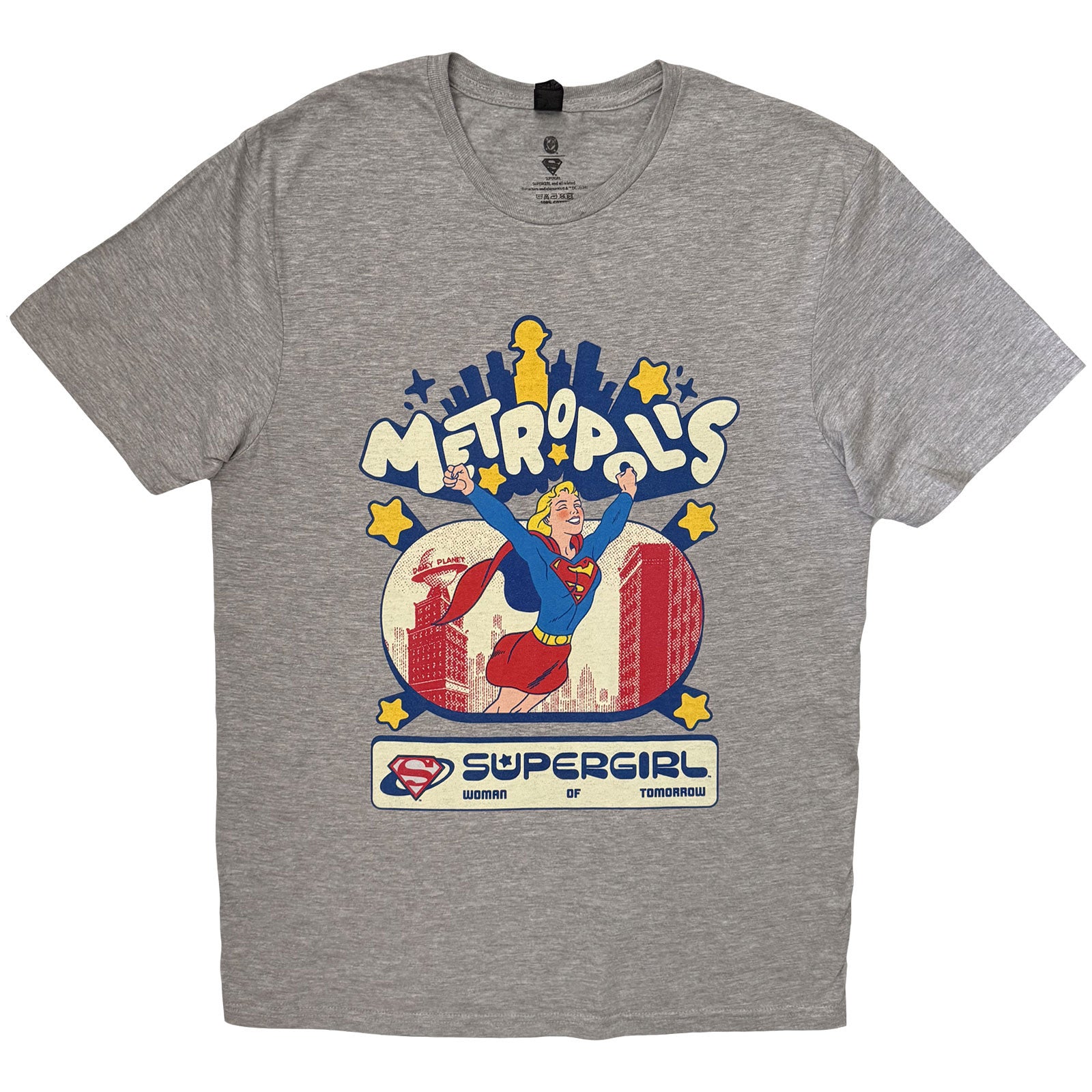 DC Comics: Supergirl Metropolis T-shirt – officielt merchandise