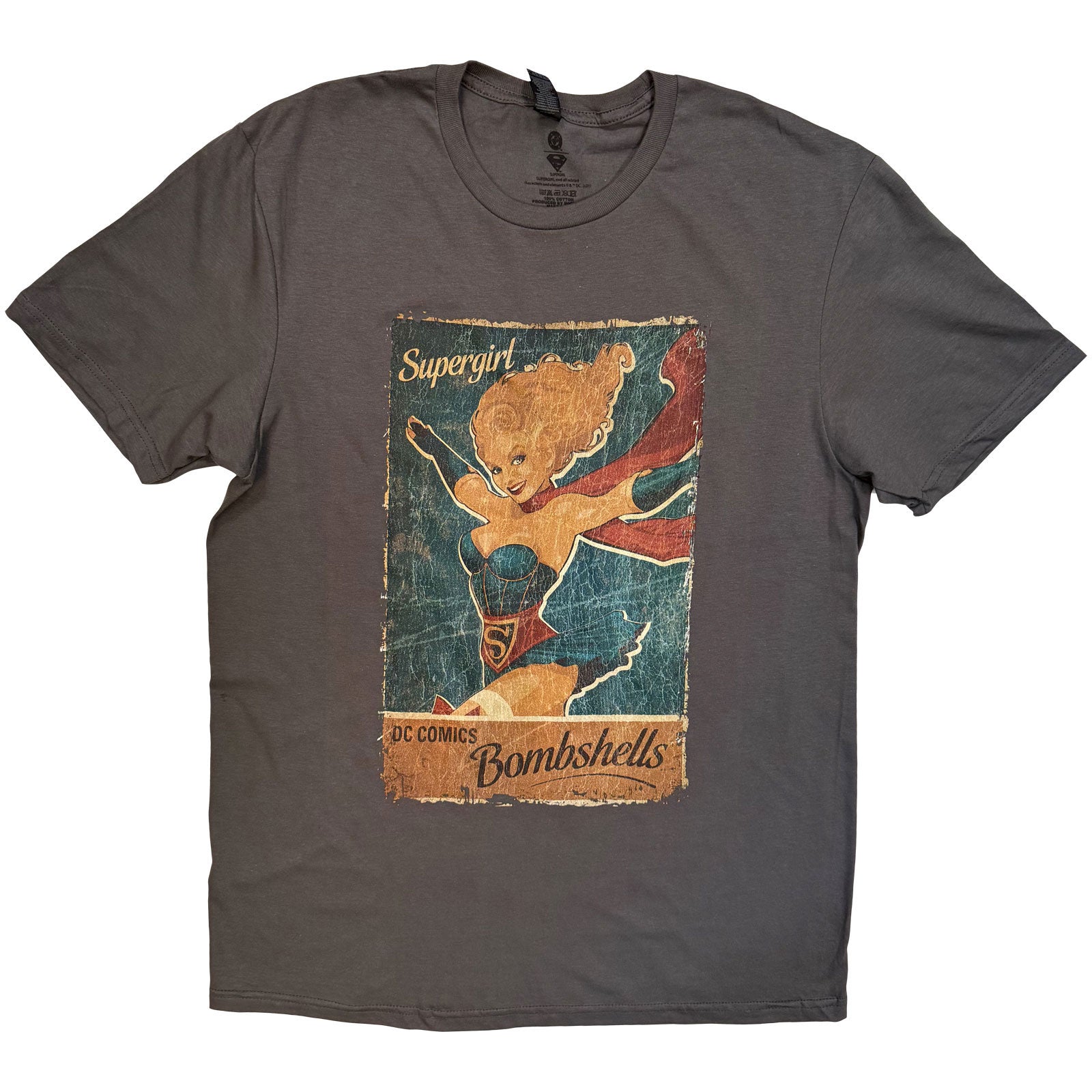 DC Comics: Supergirl Bombshell T-shirt – officielt merchandise