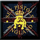 The Sex Pistols: Bull Dog & Flag Magnet – officielt merchandise