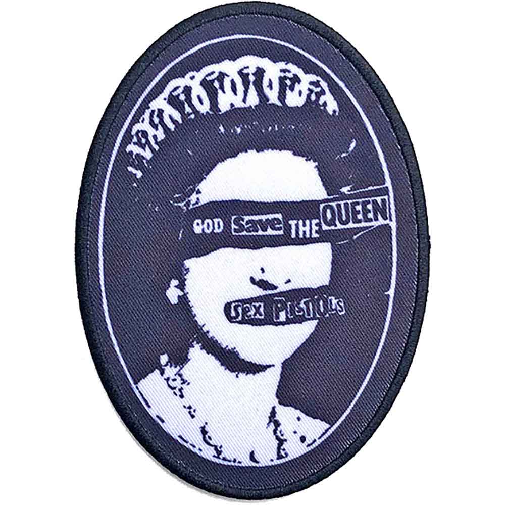 The Sex Pistols: God Save The Queen Patch – officielt merchandise