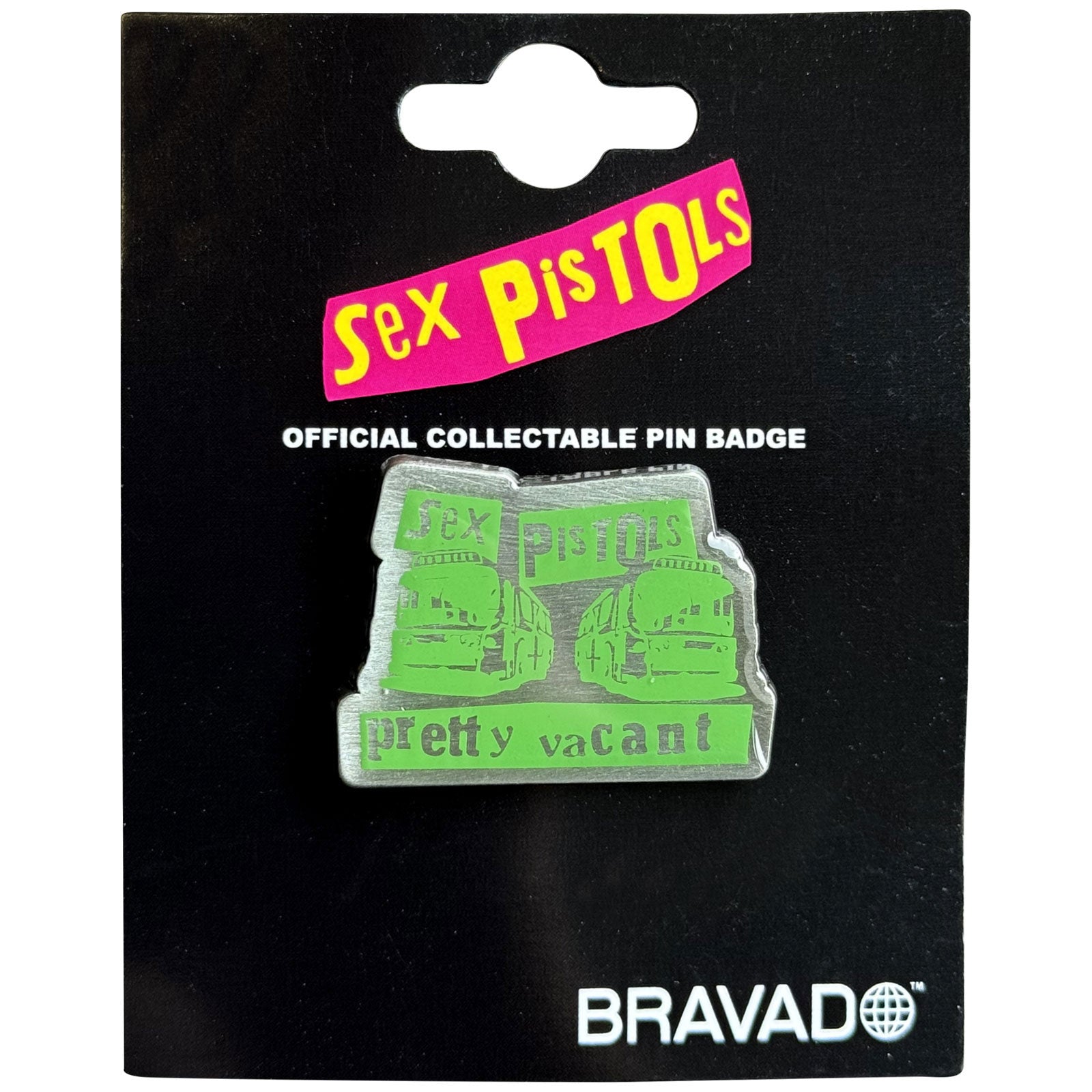 Sex Pistols: Pretty Vacant Coaches Pin badge – officielt merchandise