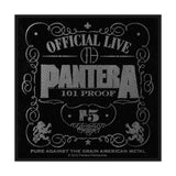 Pantera: 101% Proof (Retail Pack) Patch – officielt merchandise