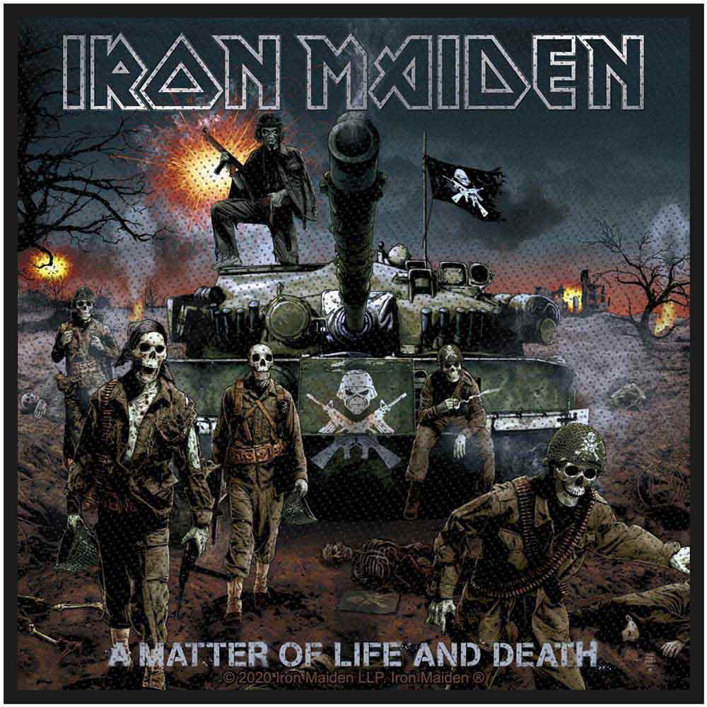 Iron Maiden: Matter Of Life And Death 2020 (Retail Pack) Patch – officielt merchandise