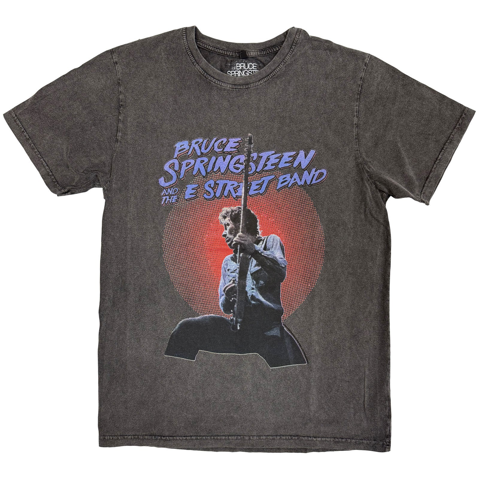 Bruce Springsteen: Live Photo Stone Wash T-Shirt (Wash)