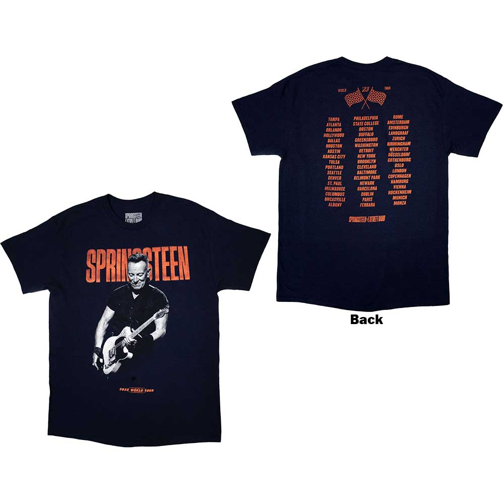 Bruce Springsteen: Tour '23 Guitar T-Shirt