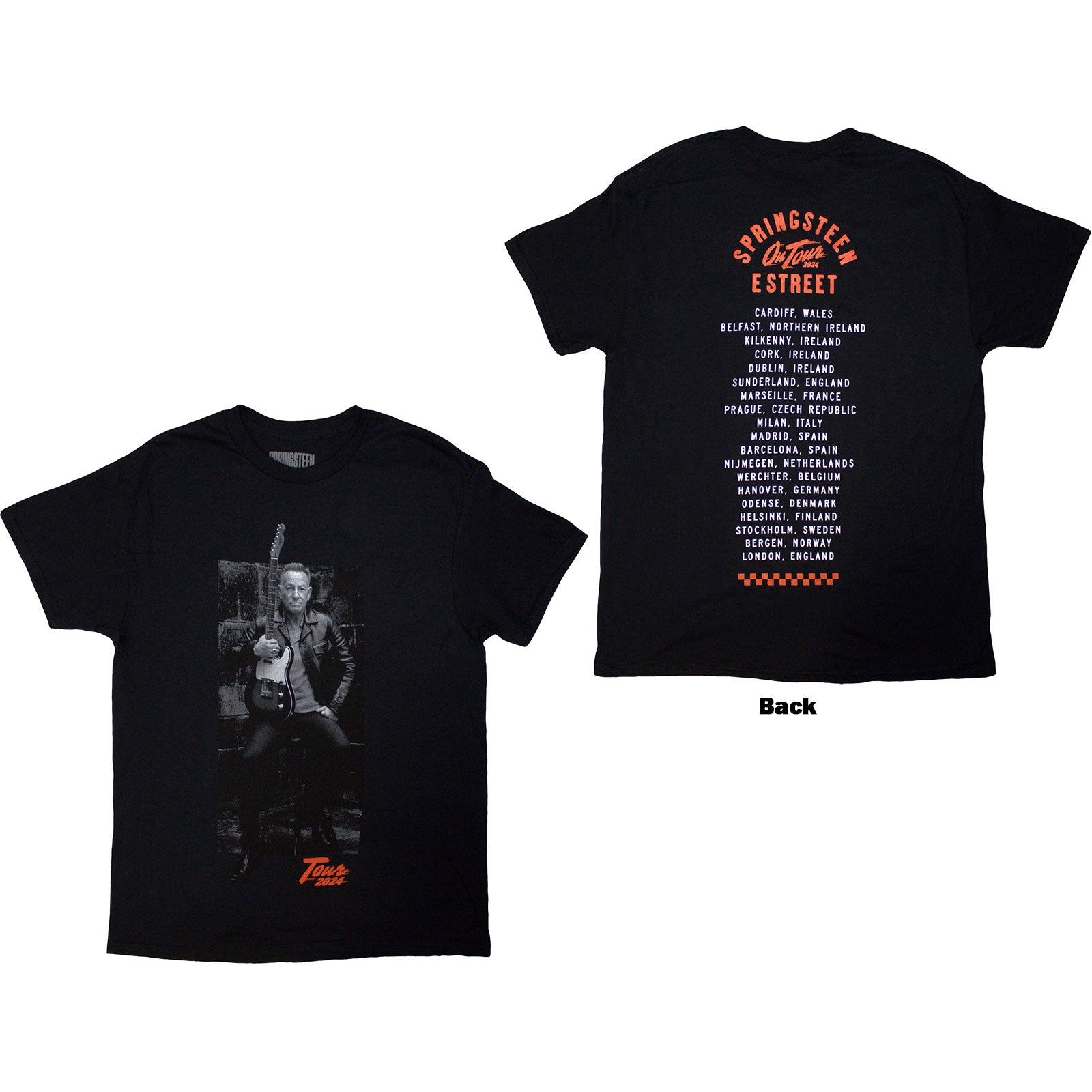 Bruce Springsteen: Tour '24 Wheel T-Shirt
