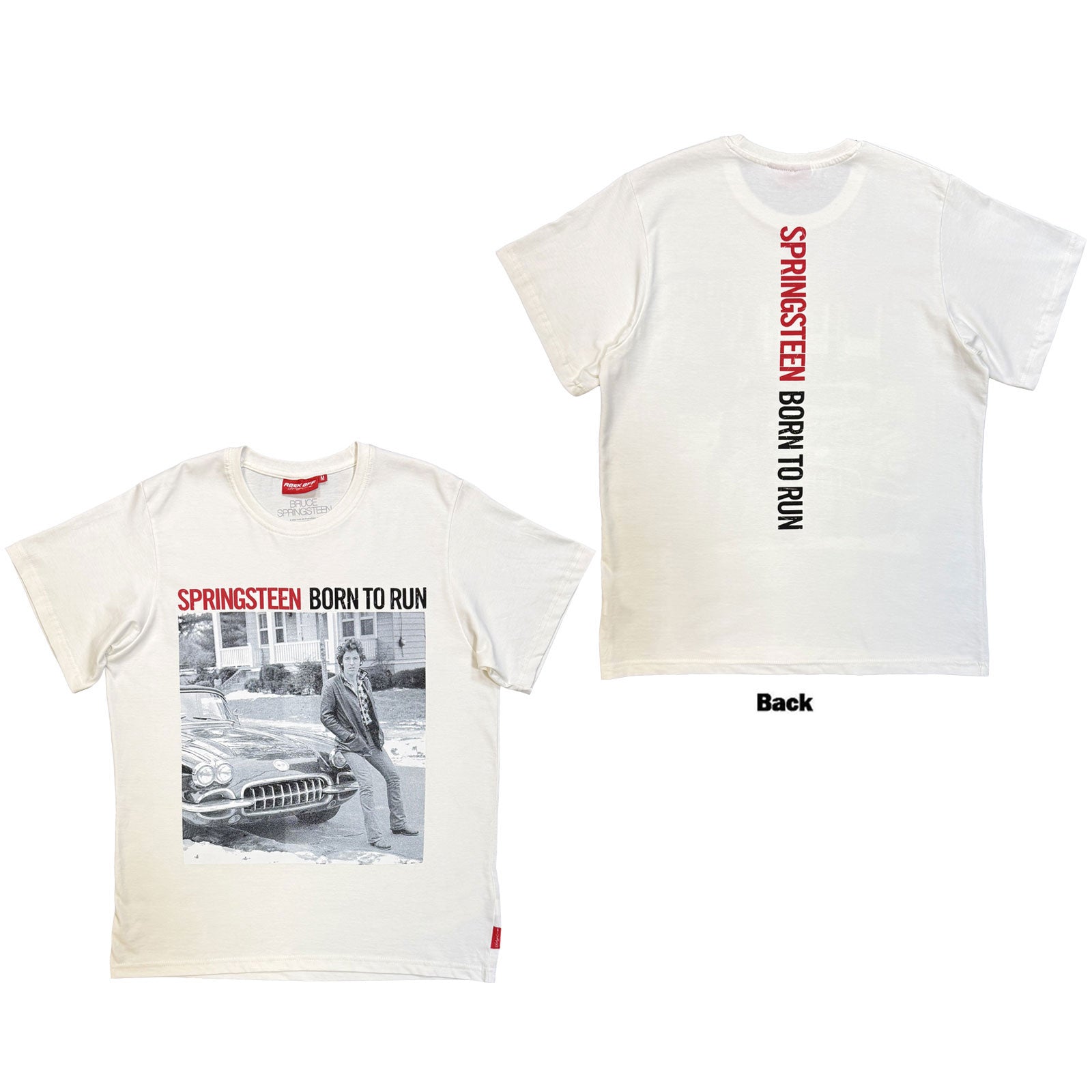 Bruce Springsteen: Born To Run T-shirt – officielt merchandise