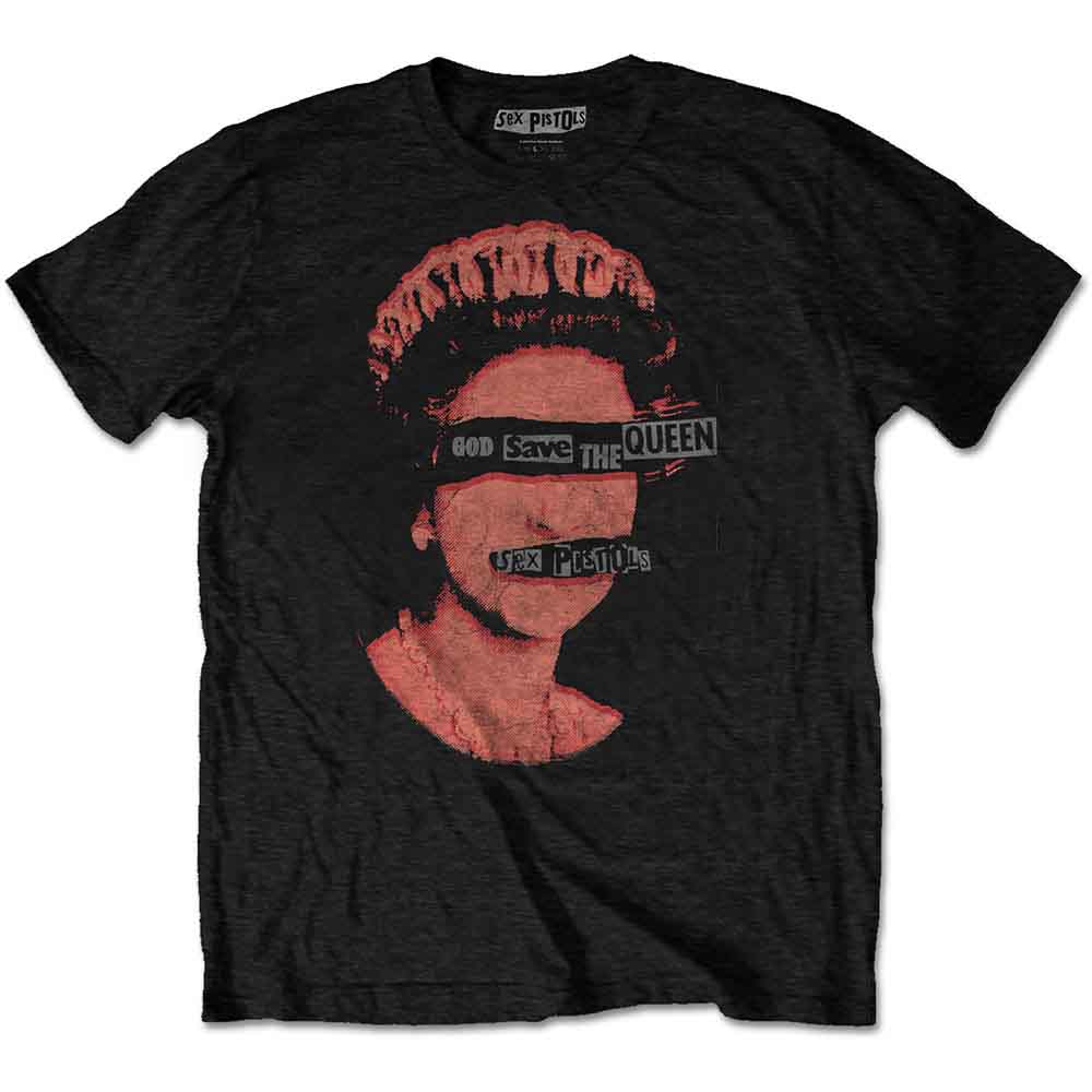 The Sex Pistols: God Save The Queen T-shirt – officielt merchandise