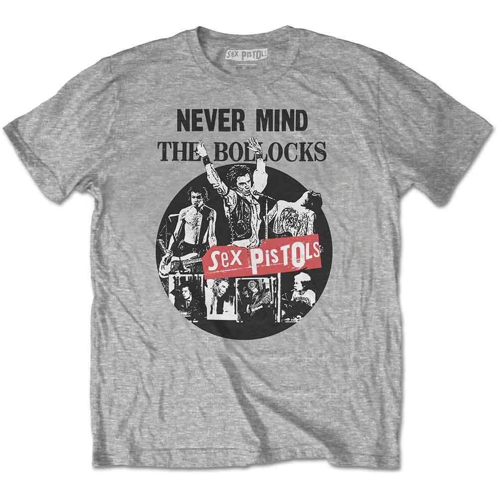 The Sex Pistols: Never Mind The Bollocks Live T-shirt – officielt merchandise