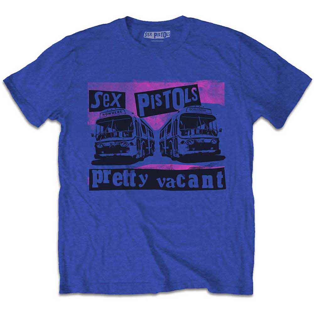 The Sex Pistols: Pretty Vacant Coaches T-shirt – officielt merchandise