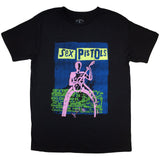 The Sex Pistols: Guitar Cartoon T-Shirt