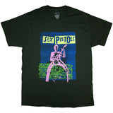 The Sex Pistols: Guitar Cartoon T-Shirt
