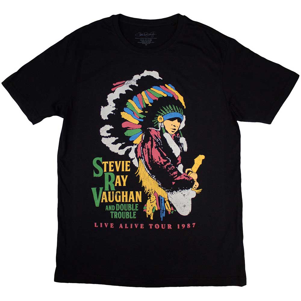 Stevie Ray Vaughan: Double Trouble T-Shirt
