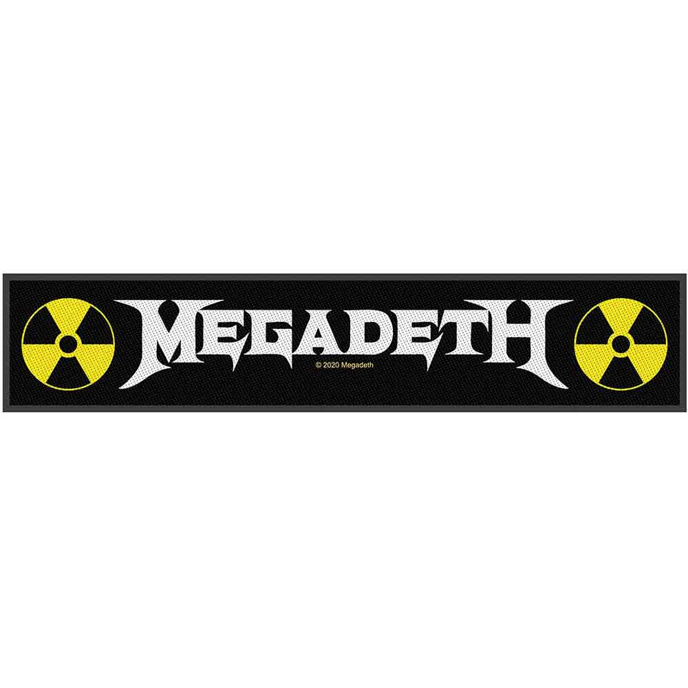Megadeth: Logo Patch – officielt merchandise