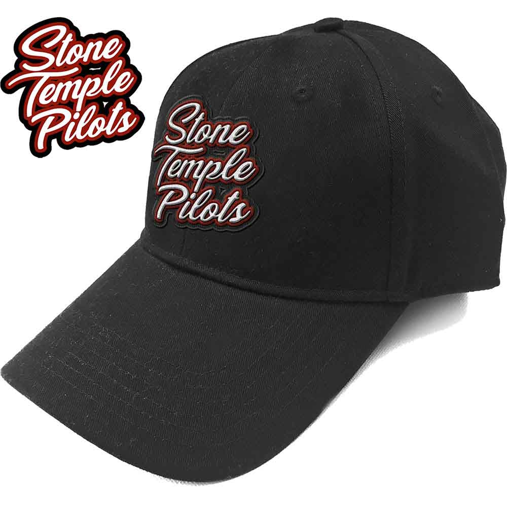 Stone Temple Pilots: Scroll Logo Cap – officielt merchandise