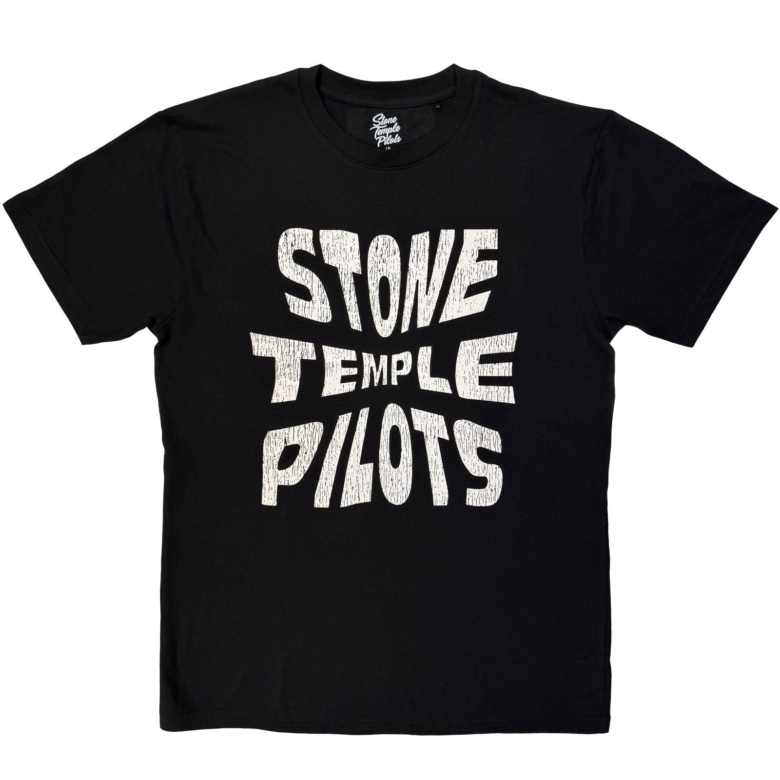 Stone Temple Pilots: Logo Mono T-shirt – officielt merchandise
