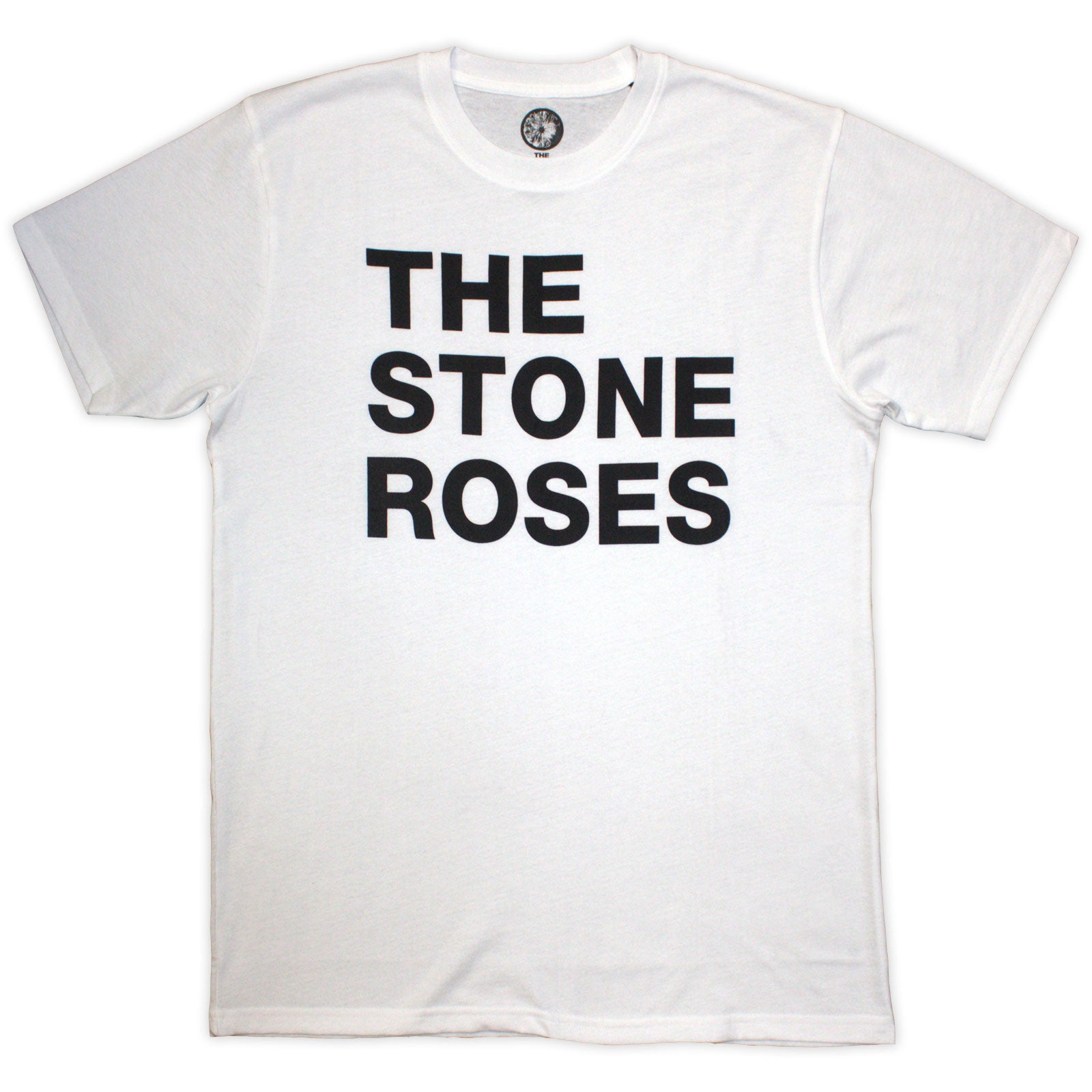 The Stone Roses: Left Justified Text T-Shirt (Jumbo Print)