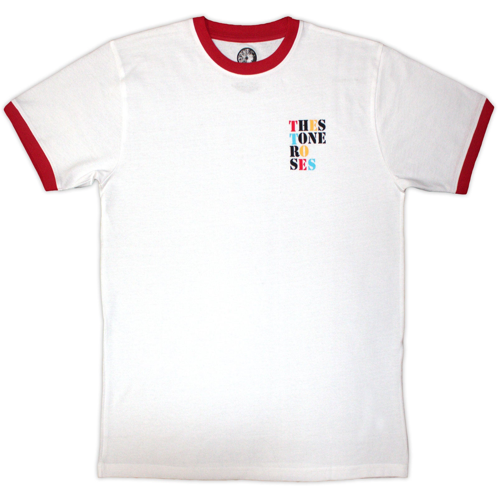 The Stone Roses: Side Text Ringer Ringer T-Shirt