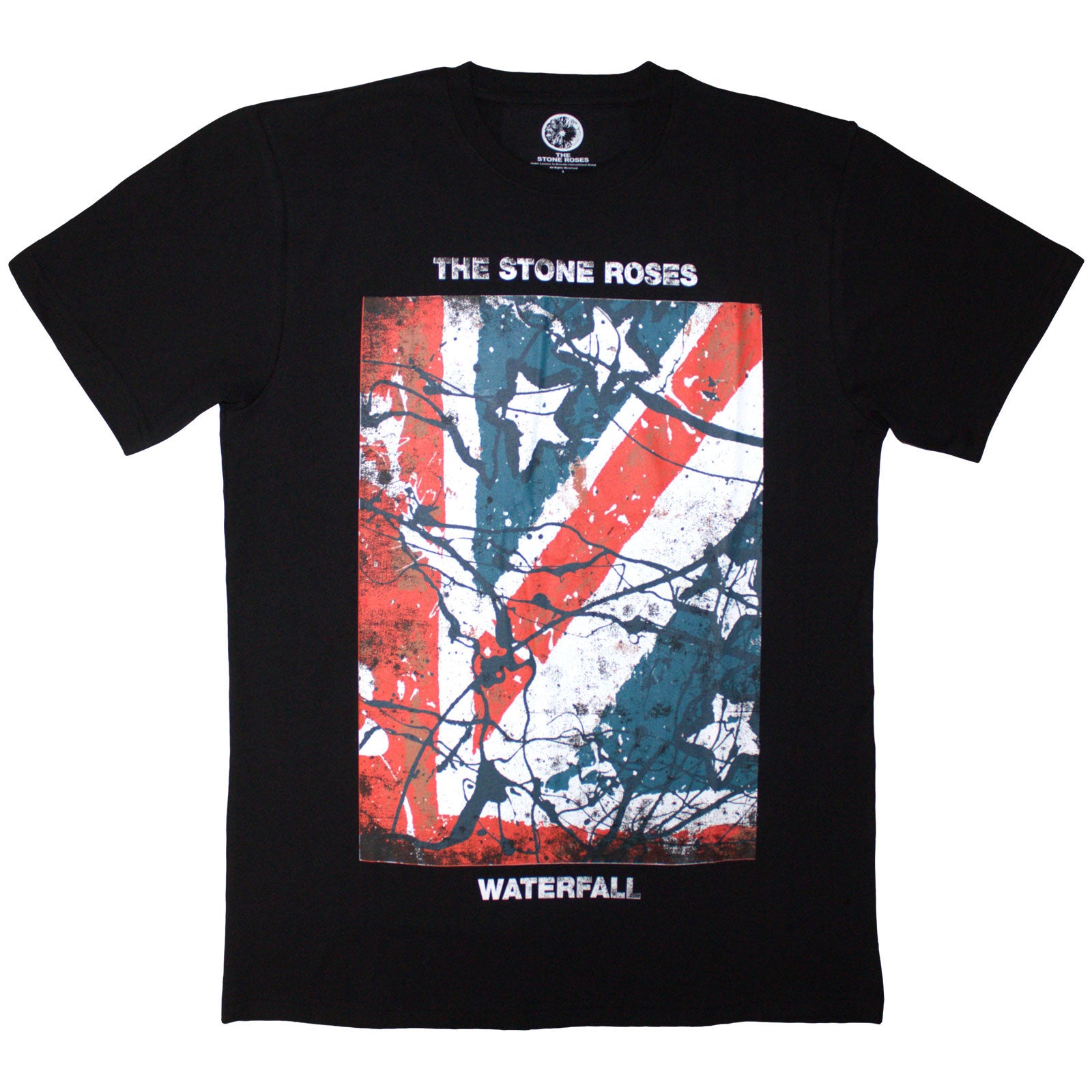 The Stone Roses: Waterfall T-Shirt (Jumbo Print)
