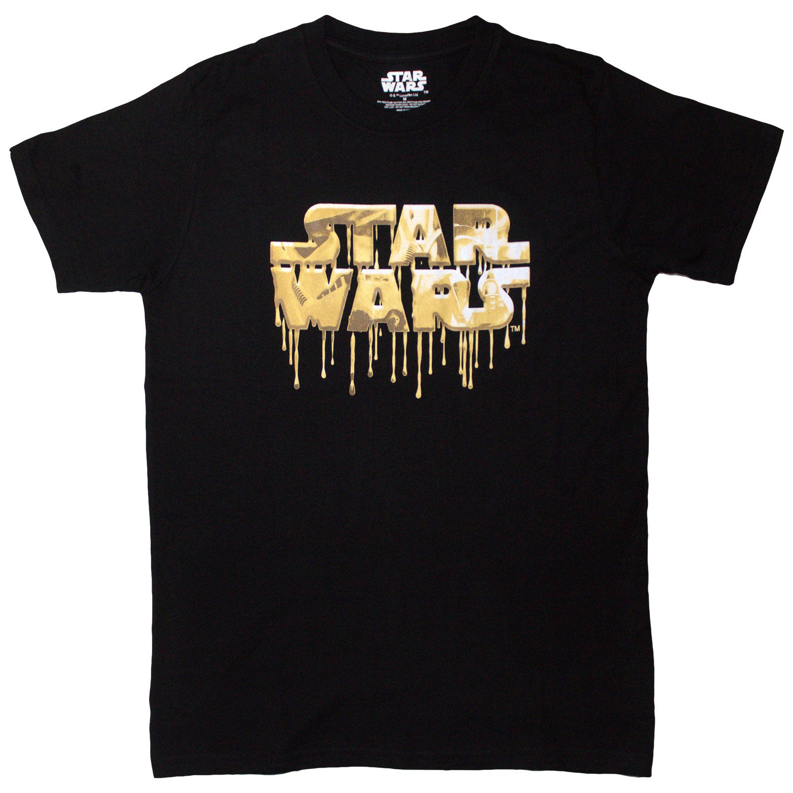 Star Wars: Gold Drip Logo T-Shirt
