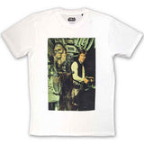 Star Wars: Chewbacca & Han Stare T-shirt – officielt merchandise