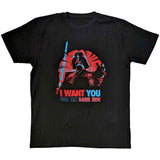 Star Wars: Vader I Want You T-shirt – officielt merchandise