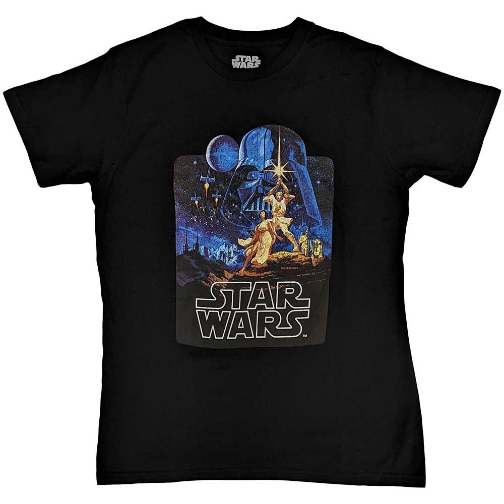 Star Wars: A New Hope Poster T-shirt – officielt merchandise