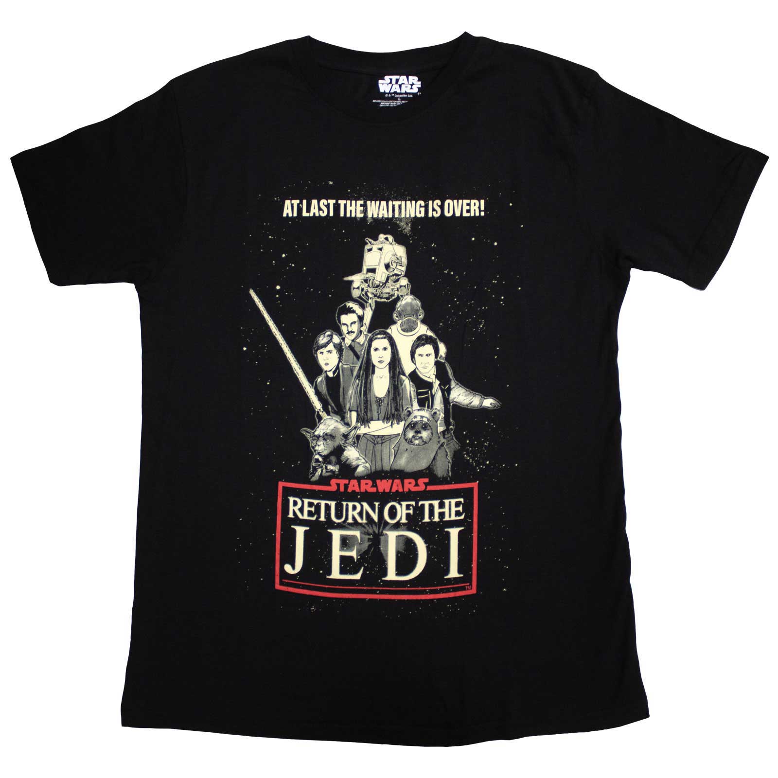 Star Wars: Return Of The Jedi Waiting Is Over T-Shirt