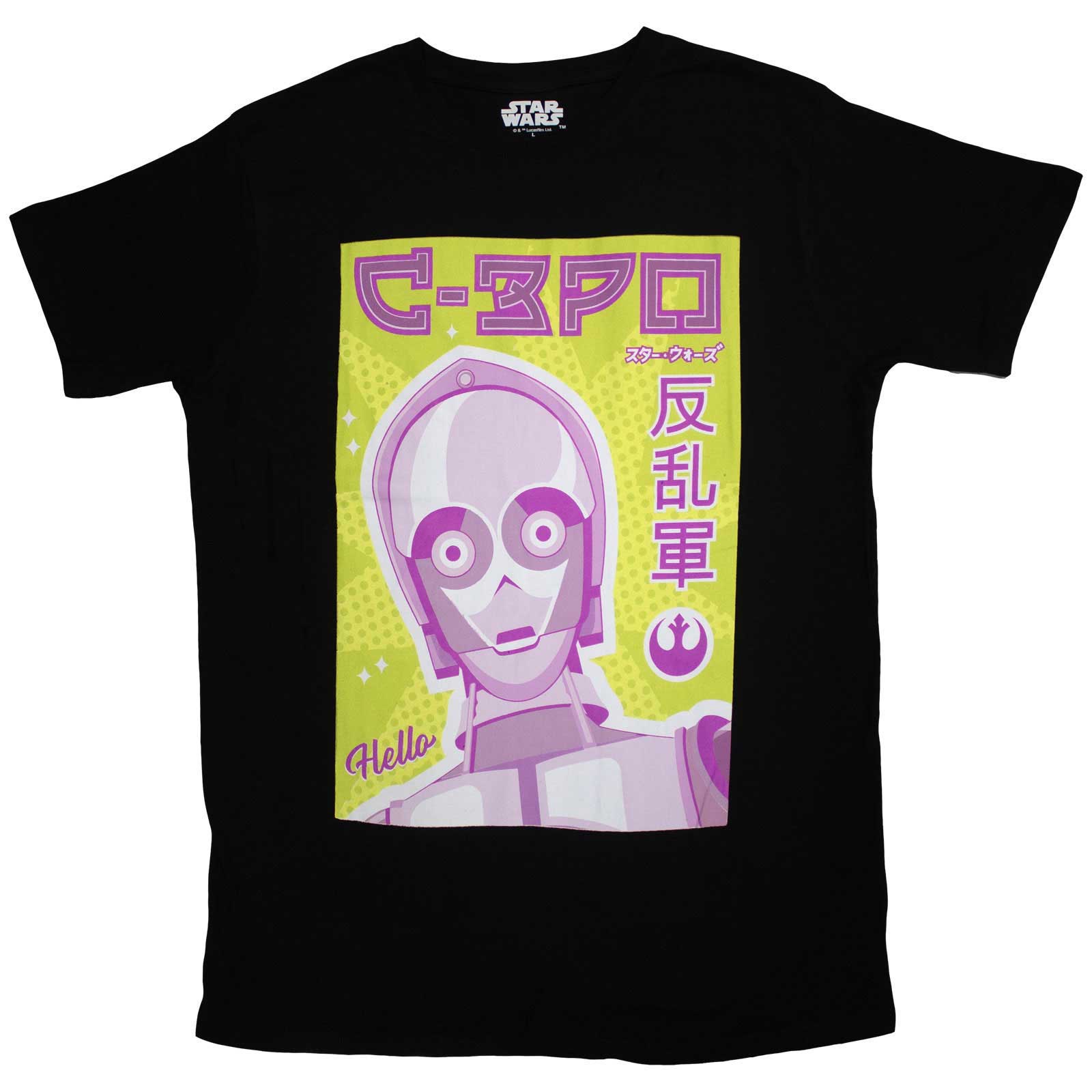 Star Wars: C-3PO Japanese T-Shirt