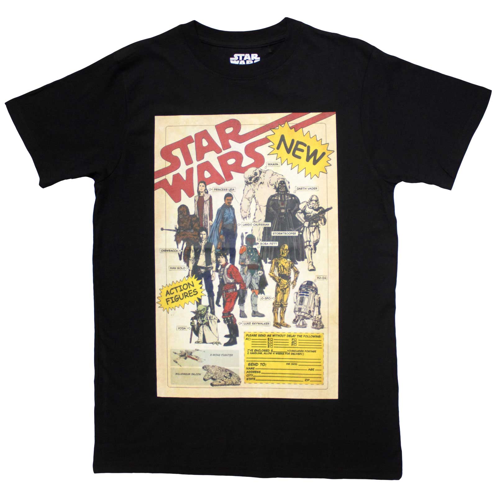 Star Wars: Action Figures T-Shirt