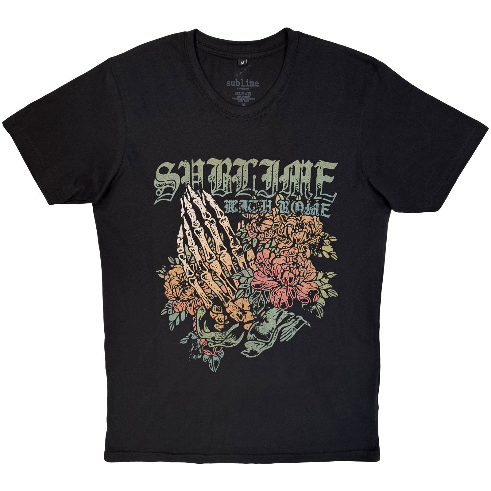 Sublime: Praying Hands T-shirt – officielt merchandise